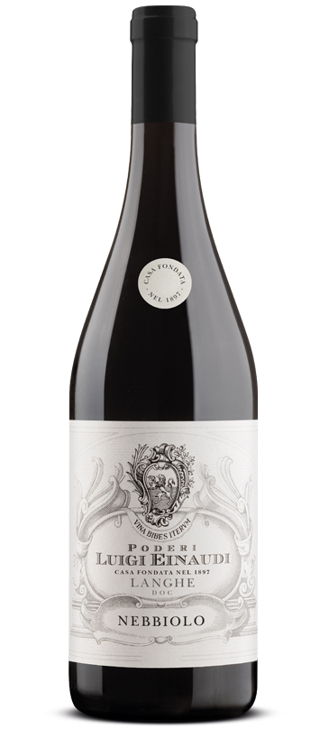 Nebbiolo Langhe Poderi Luigi Einaudi vendita Torino provincia